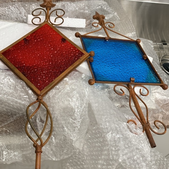 Regal S/2 Suncatcher Garden Stakes NWOT - Picture 8 of 13